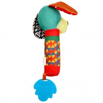 Текстильная игрушка погремушка - пищалка Умка UM-DG-23