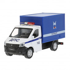 Металлическая машинка Технопарк ГАЗель Next Полиция NEXTKUNG-15POL-WH