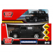 Металлическая машинка Технопарк Hummer H2 Pickup HUM2PICKUP-12MAT-BK