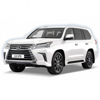 Металлическая машинка Технопарк Lexus LX-570 белый LX570-WH