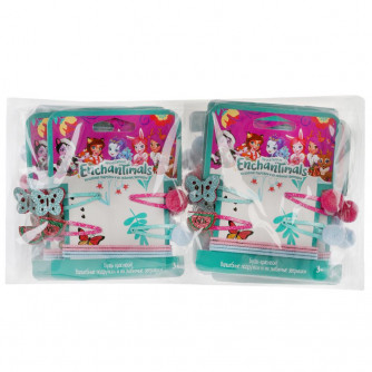 Аксессуары д/девочек ЭНЧЕНТИМАЛС набор д/волос бабочка на карт. в пак. МИЛАЯ ЛЕДИ уп-10шт в кор.50уп HAIRSET-EN3