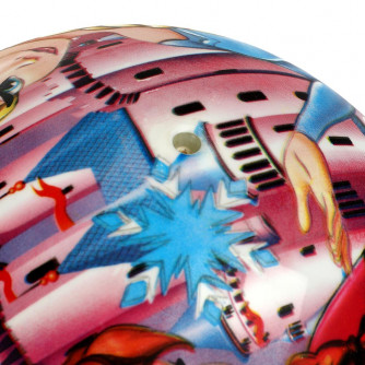 Мяч пвх фрозен, 23 см, полноцвет, в сетке ИГРАЕМ ВМЕСТЕ FD-9(NFRZ)  