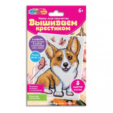 Вышивка корги МУЛЬТИ АРТ VSH-122829   