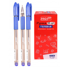 Ручка гелевая Profit синяя РГ-6833