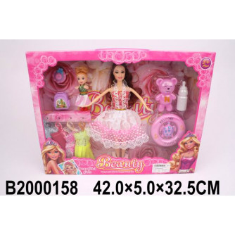 Кукла с набором одежды 2000158