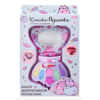 Косметика для девочек. Тени, помада, аппликатор CD-D-84-NW   