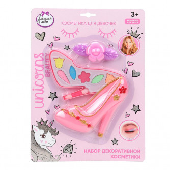 Косметика ДЛЯ ДЕВОЧЕК набор косметики: тени для век, аппликатор МИЛАЯ ЛЕДИ T412-H40298-UNI-ML-NW    
