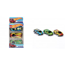 Машина металл Хот Вилс hot wheels набор СПОРТКАР 7 см, 3 шт, в ассорт, кор.2404C0432-R   