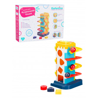 Игра Elefantino Музыкальная башня IT107245
