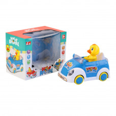 Игрушка на батарейках Машинка с утенком JB202512