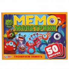 Карточная игра мемо Умные игры Монстрики 4630115527268