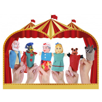 Театр кукол: Репка  (6 кукол) (Арт. И-7600)