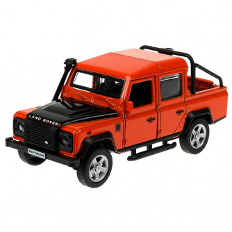 Металлическая машинка Технопарк Land Rover Defender/Hummer H2 Pickup DEFHUM2PICKUP-12DB12-MIX