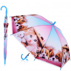 Зонт детский Кошечки, собачки 00-0217