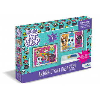 Littlest Pet Shop.Дизайн-студия.Диптих 2х54.Всегда вместе!. +сюрприз.04422