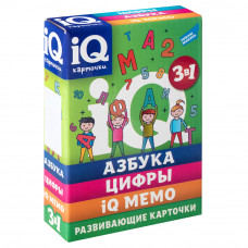 IQ карточки Азбука, Цифры, IQ Мемо 2302C