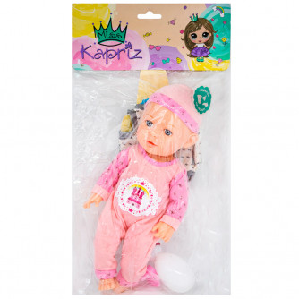 Пупс Miss Kapriz MK98007-10 с комплектом одежды в пак. FCJ0922924   