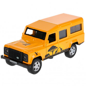 Металлическая машинка Технопарк Land Rover Defender Сафари DEFENDER-SF