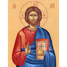 Холст с красками Икона Иисуса Христа ХК-8751