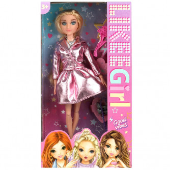 Кукла 32см, руки и ноги сгиб, реал. глаза, аксессуары LIKEE GIRL LG-06-BB     