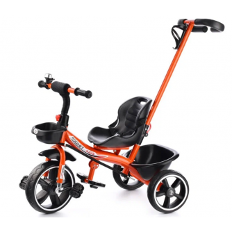 Велосипед 3-х колесный, оранжевый 604-5-2    