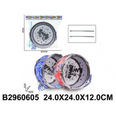 Барабан 24*12*24 см, 2 цвета в ассортименте, в/п 32*12*36,5 см 2960605