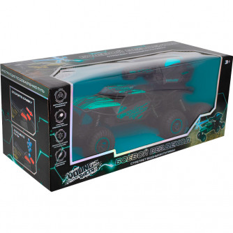 Машина на радиоуправлении Young Racer MK338-76 Боевой вездеход, стреляет водными пулями, зеленый в кор. FCJ1454304    