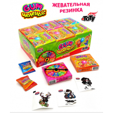 Жевательная резинка с татуировкой 