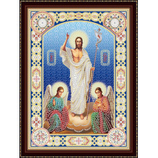 Алмазная мозаика Икона Воскресения Христова BH037