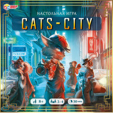 Настольная игра Умные игры Cats-city 4680107974280