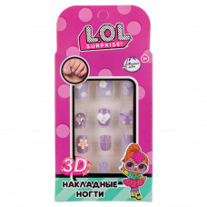 Накладные ногти 3D ЛОЛ МИЛАЯ ЛЕДИ 136607-LOL-ML-3D  