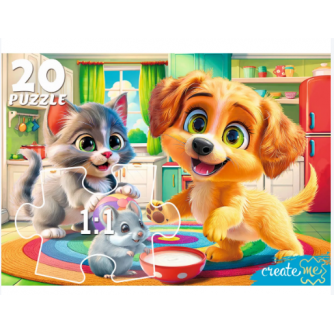 МАКСИ-ПАЗЛЫ 20 элементов. ВЕСЕЛАЯ КОМПАНИЯ (Арт. ПУ20-3172) МАКСИ-ПАЗЛЫ 20 элементов. ВЕСЕЛАЯ КОМПАНИЯ (Арт. ПУ20-3172)