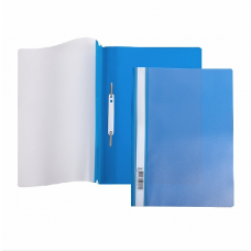 Папка-скоросшиватель А4 Hatber 140/180мкм, синяя AS4_00102   