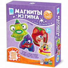 Магнит из гипса 4в1. Монстрики Нямнямки арт.707715