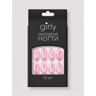 Накладные ногти GIRLY «Ярко-розовые», 12 шт., с клеевыми пластинами 153-A55 Накладные ногти GIRLY «Ярко-розовые», 12 шт., с клеевыми пластинами 153-A55