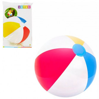 Мяч надувной Цветные дольки 59020