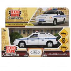 Металлическая машинка Технопарк Lada 2114 Samara 2114-12POL-WH