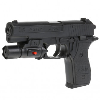 Пистолет (п) с лазер. прицелом, с пульками в пак. в кор.2*84шт 100000250 Пистолет (п) с лазер. прицелом, с пульками в пак. в кор.2*84шт 100000250