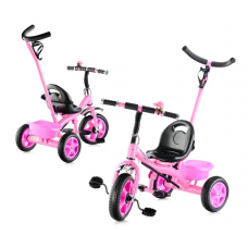 Велосипед 3-х колесный, розовый XEL-107-4   