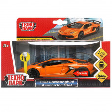 Машина металл свет-звук lamborghini aventador svj, 15,5 см, двери, инерция Технопарк SB-68473