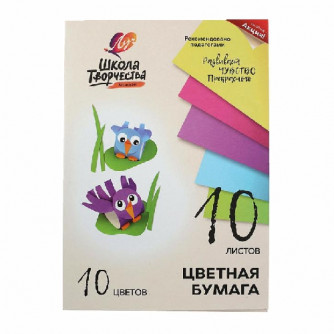 Цветная бумага Луч Школа творчества 30С 1789-08