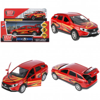 Металлическая машинка Технопарк Lada Vesta SW Cross Спорт VESTA-CROSS-S