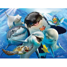 Пазл Super 3D Prime 3D Селфи морских животных 205428