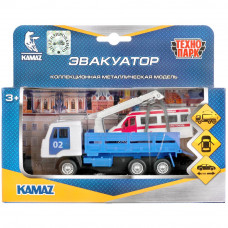 Металлическая машинка Технопарк KAMAZ Эвакуатор SB-19-29-D-WB