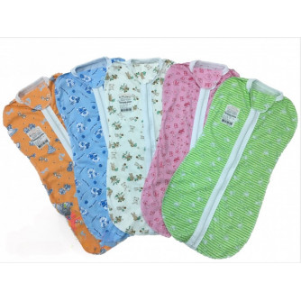 Пеленка- кокон  на молнии (кулирка) ПЛ-08