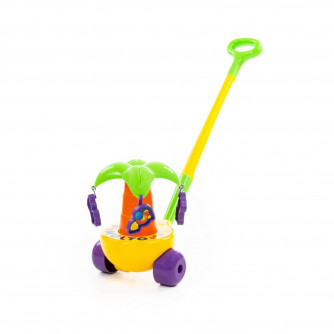 Каталка с палочкой Пальма 7918