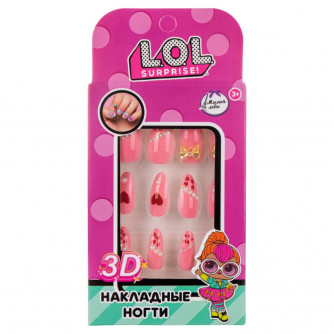 Накладные ногти 3D ЛОЛ МИЛАЯ ЛЕДИ 136602-LOL-ML-3D  