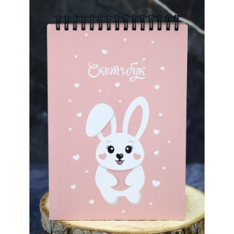Скетчбук «Love bunny», 14х20 см, плотность 100 гр 66SB-190 Скетчбук «Love bunny», 14х20 см, плотность 100 гр 66SB-190