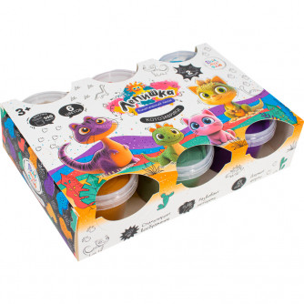 Набор Для Творчества Кинетический песок 6 цв 