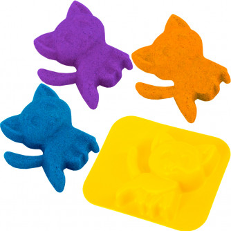 Набор Для Творчества Кинетический песок 6 цв 